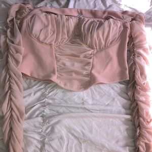 Fashion Nova crop top, brand new with no tags. Size L but runs small.